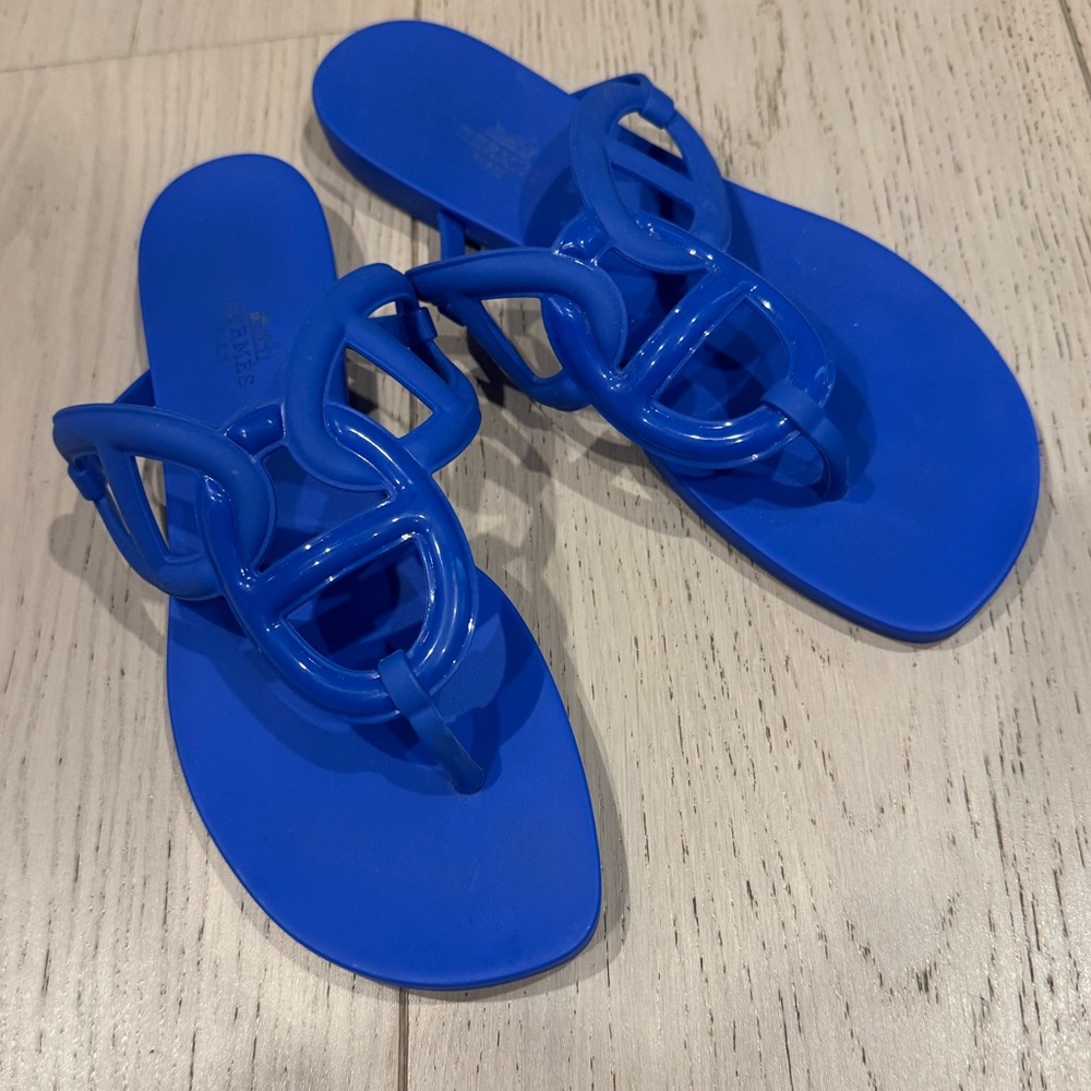Hermes Jelly Sandals